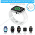 Short Charger Compatible with Apple Watch, Portable Wireless USB Charging Cord (1.15ft/14inch/35cm) Magnetic Cable for iWatch Series Ultra 2/Ultra...