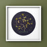 mozhijing constellation Embroidery Kit for Adults with Stamped Pattern, Round Beads for Embroidery DIY Crafting,Cross Stitch Beginner Kits with Fr...