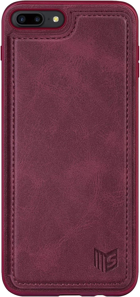 SUANPOT?RFID Blocking for iPhone 7 Plus/8 Plus Wallet case with Credit Card Holder,Flip Book PU Leather Phone case Cover Cellphone Women Men for A...