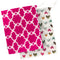 Kushies Baby On The Go Wet Bag, Doodle Hearts/Fuchsia Modern Flowers, Large...