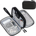 FYY Travel Cable Organizer Pouch Electronic Accessories Carry Case Portable Waterproof Double Layers All-in-One Storage Bag for Cord, Charger, Pho...