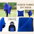 Fleece Fabric by The Yard | Half Yard 18” X 60" Inch Wide | Soft Anti-Pill Polar Fleece Fabric | Fleece Material Blanket, Throw, Poncho, Pillow Co...