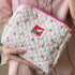 Kawaii Kitty Makeup Bag,Cute Kitty Cat Cosmetic Bag Travel Toiletry Bag,Kitty Travel Portable Makeup Bag for Girls and Women (Red)...