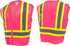 Radians SV22-1 Economy Type O Class 1 Safety Vest Size 4X-Large, Pink Mesh with Contrasting Tape - 1 Each...
