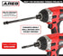 ARES 70382-6-Piece 3-Inch and 6-Inch Impact Grade Socket Adapter Set - Turns Impact Drill Driver into High Speed Socket Driver - 1/4-Inch, 3/8-Inc...