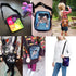 Women Men Small Crossbody Bag Messenger Purse for Traveling Shopping...