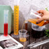 23Pcs Plastic Graduated Cylinders Beakers Set- 6 Clear Plastic Graduated Cylinders 25/50/100/250/500/1000ml, 4 Plastic Beakers 10/25/50/100ml with...