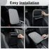 Amiss Auto Center Console Pad, Universal Waterproof Armrest Seat Box Cover, Leather Auto Armrest Cover Protector for Most Vehicles, SUV, Truck, Ca...