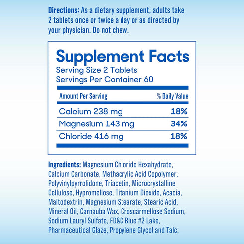 SlowMag Muscle + Heart Magnesium Chloride with Calcium Supplement to Support Muscle Relaxation, Occasional Muscle Cramping & Heart Health, High Ab...