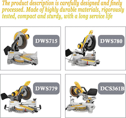 N600007 Miter Saw Wrench Fits For Dewalt Miter Saw DWS713 DWS779 DWS779 DWS780 DWS780 DWS715 DCS361M1 DCS361B DWS716XPS DWS716 DHS790AT2 DHS790AT2...