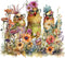 Meothan Hen Diamond Painting Kits for Adults 5D DIY Chicken Diamond Art Kits for Beginners Round Full Drill Diamond Painting for Home Wall Decorat...