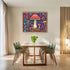 Posterizer 1 pcs- psychedelic funky hippie colorful rainbow mushrooms 6-Fantasy & Fiction Art-Retro Art- Living Room Bedroom Decor- unframed wall ...