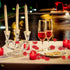 LANKER 12 Pack Red Flameless Led Tea Lights Candles - Flickering Long Lasting Battery Operated Electronic Fake Candles – Decorations for Wedding, ...