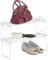Whitmor Wire Grid Stacking Shelf Medium, 7"D x 18"W x 7"H, White...