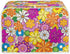 Daisy Print Food Toaster Cover Multicolor, Floral 2 Slice Wide Slot Toaster Cover Fingerprint Protector, Foldable Small Appliance Cover Anti-dust ...