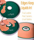 2 Fruit Leather Silicone Dehydrator Sheets with EDGES Compatible With Presto Round Dehydrators Lip Mold NON-Toxic Hold Batter Liquid Roll Up Circl...