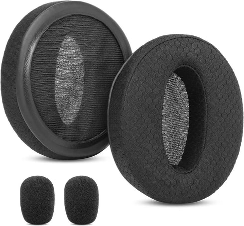 Ear Pads Replacement Cushions Cups Covers Pillow Headphone Repair Parts with Mic Foam Compatible with Microsoft Lifechat LX-3000 LX 3000 Headset (...