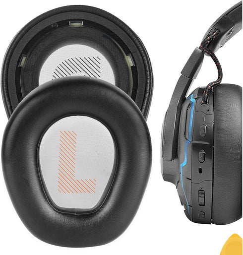 Geekria QuickFit Replacement Ear Pads for JBL Quantum ONE Wireless Headphones Ear Cushions, Headset Earpads, Ear Cups Cover Repair Parts (Black)...