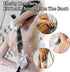 African Bath Sponge Long Net Exfoliating Shower Body Scrubber Flat Back Scrubber Foot Scalp Scrub Dead Skin Removal Skin Smoother for Men Women (B...