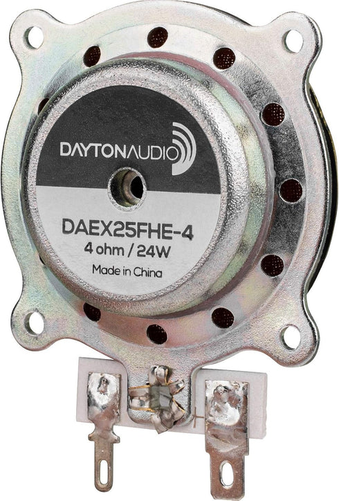 Dayton Audio DAEX25FHE-4 Framed High Efficiency 25mm Exciter 24W 4 Ohm...