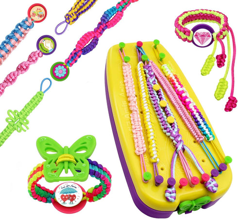 Pansonbe Friendship Bracelet Making Kit for Girls - Best Birthday Gifts Ideas for Girl 8, 9,10,11,12 Year Old - Gifts for 6-12 Year Old Girl - Str...