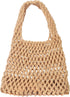 1 Piece Small Delicate Women Straw Shoulder Bag Handmade Woven Beach Shoulder Bags Hobo Tote Handbag Purse for Ladies Summer Party Shopping...