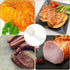 5m Meat Netting Roll, Size 18 Elastic Turkey Ham Ham Press Mold for Deli Meats Cooking Wrapping Mesh Poultry Ham Netting Smoked Meat Butcher Twine...