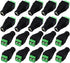 zdyCGTime DC 5.5 X 2.1mm Adapter 2.1 X5.5mm Female Barrel Power Jack to 2 Pin/Way Female Bolt Screw Type terminals Adapter Connector for CCTV Secu...