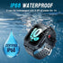 IP68 Waterproof Case with Band and Screen Protector Compatible for Apple Watch Series 10 9 8 7 6 5 4 3 2 SE2 SE,42mm...