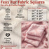 | Faux Fur Fabric | by The Piece | Pre-Cut | Faux Fur Squares | Fur Fabric for Arts & Crafts, Costume, Decoration, Upholstery, Cushion (Camel, 10"...