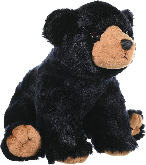 Wild Republic Black Bear Plush, Stuffed Animal, Plush Toy, Gifts for Kids, Cuddlekins 12 Inches...