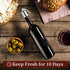 2 PACK Wine Bottle Stoppers,Reusable Wine Stoppers for Wine Bottles,Stainless Steel Wine Bottle Stopper with Silicone,Wine Corks Keep Fresh,Best G...