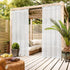 BUHUA White Sheer Curtains 63 Inches Long Rod Pocket Window Treatment Voile Panels 55" X 63" Length for Kitchen/Bedroom/Living Room Set of 2 Panel...