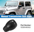 uxcell 1 Set 6 Speed Manual Transmission Shift Knob with Insert for Jeep Wrangler 2007-2013 No.52060485AG...