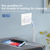 USB Wall Charger, Charging Cube,Sicodo 4Pack Dual Port Charing Block Plug in Cell Phone Charger Box Brick USB Power Adapter for iPhone 15 14 13 12...