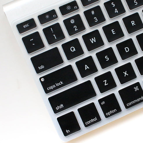 ProElife Ultra Thin Silicone Keyboard Protector Cover Skin for Apple Wireless Keyboard with Bluetooth MC184LL/B (Model A1314, U.S Layout) (Not Fit...