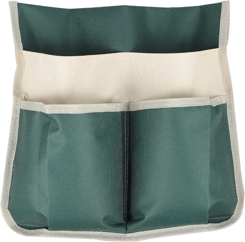 DOITOOL Garden Kneeler Tool Bag Foldable Portable Oxford Cloth Gardening Tool Storage Organizer, Multi- Pockets Gardening Hand Tool Pouch (Green)...