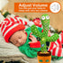 Talking Cactus Toy,Volume Adjustment Dancing Cactus Mimicking Toy,Sing Record Repeat What You Say Sunny Cactus Light Up Cactus Baby Toy Funny Gift...