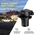 Oyviny USCAR to RV 7 Way Trailer Plug Adapter, Twist Lock Vehicle Side USCAR 7 Way Plug for GM/Chevy OEM Replacement, USCAR Socket and Factory Tow...