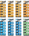 Watch Batteries 80PCS - AG0, AG1, AG3, AG4, AG6, AG7, AG10, AG13, 1.5V Alkaline LR41 LR44 Assorted Button Coin Cell Batteries...
