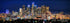 Los Angeles Skyline 2019 PHOTO PRINT UNFRAMED NIGHT COLOR LA 11.75 inches x 36 inches Photographic Panorama Poster Picture Standard Size...