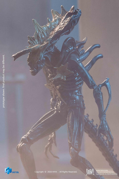 Hiya Toys Exquisite Mini Series 1/18 Scale 5 Inch Aliens Headshot Alien Warrior Action Figure...