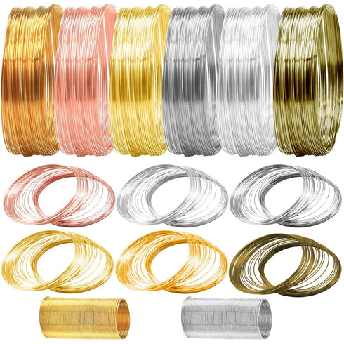 EuTengHao Jewelry Wire Memory Beading Wire Stainless Steel Craft Wire for Jewelry Making Supplies Necklace Bracelet Ring Earring Crafts DIY Jewelr...