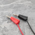 5Pcs Dual 4mm Banana Plug 5 Colors Multimeter Test Leads Lead Wire Silicone Pluggable Cable Wire for Laboratory Electric Testing 100cm...