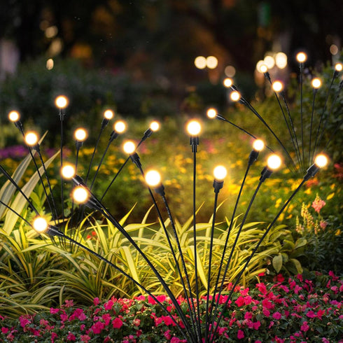 40 LED Solar Fairy Lights, Warm White Solar Lights Outdoor Waterproof Sway by Wind, Outdoor Solar Lights for Outside Yard Patio Garden Front Porch...