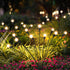 40 LED Solar Fairy Lights, Warm White Solar Lights Outdoor Waterproof Sway by Wind, Outdoor Solar Lights for Outside Yard Patio Garden Front Porch...