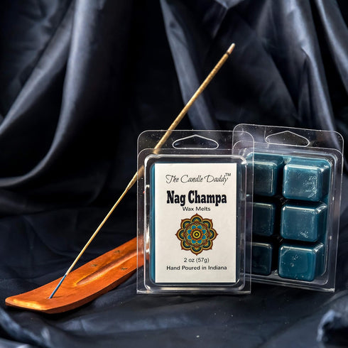 Nag Champa- Maximum Scent Wax Cubes/Melts- Inscense- 5 Packs -10 Ounces Total- 30 Cubes...