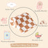 Checkered Baby Blanket Fleece Baby Blankets neutral for Boys Girls, Super Soft Warm Lightweight Infant Toddler Newborn Receiving Blankets for Crib...