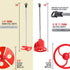 TCP Global 2 Types of Paint, Epoxy Resin, Mud Power Mixer Blade Drill Tools for Mixing Quarts to 2.5 Gallon Buckets - 14" Long, 1/4" Round and 5/1...