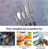 Bluebird 5 Pieces Stainless Steel Paint Palette Knife set, Color Mixing Set for Oil, Canvas, Acrylic Painting & Modelling Paste...